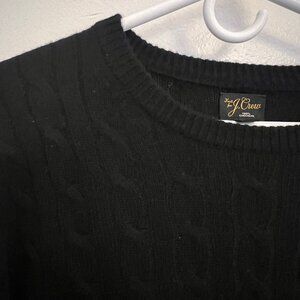 J.Crew cashmere cable-knit sweater